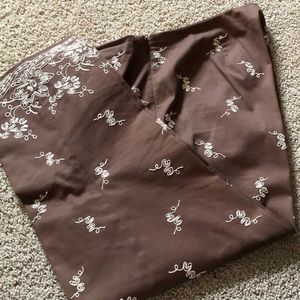 Jones New York Signature Brown crop pants
